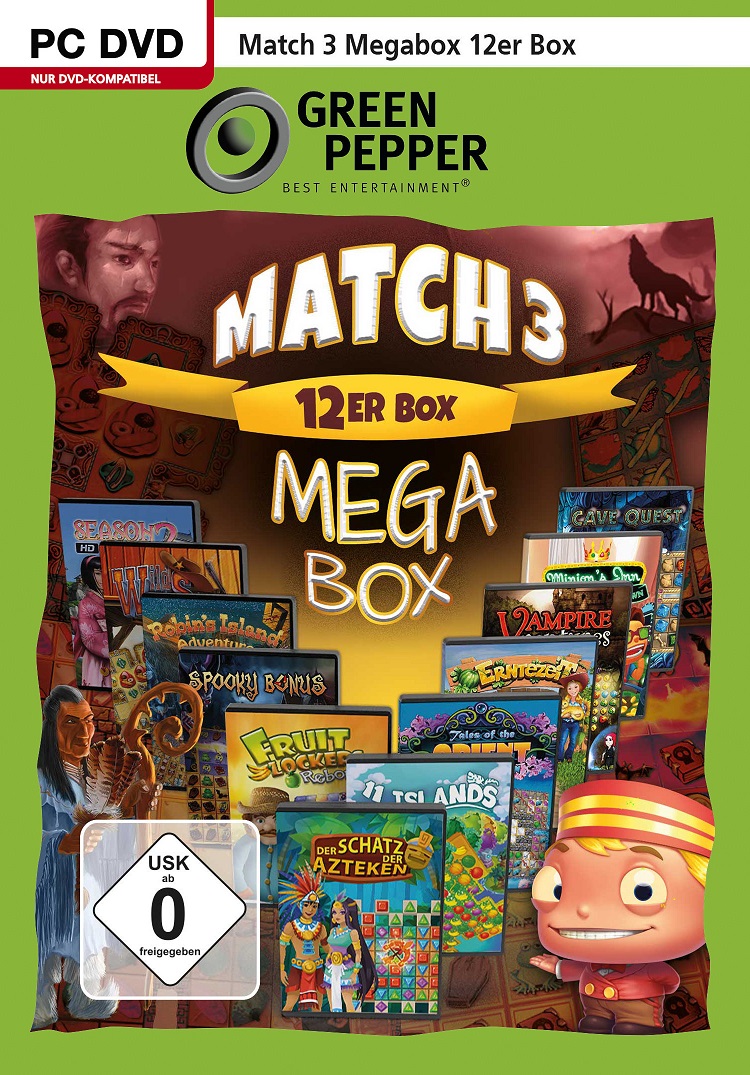 Match 3 Megabox 12er Box